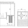 Печь электрическая HARVIA CILINDRO PC70E без пульта HPCE700400